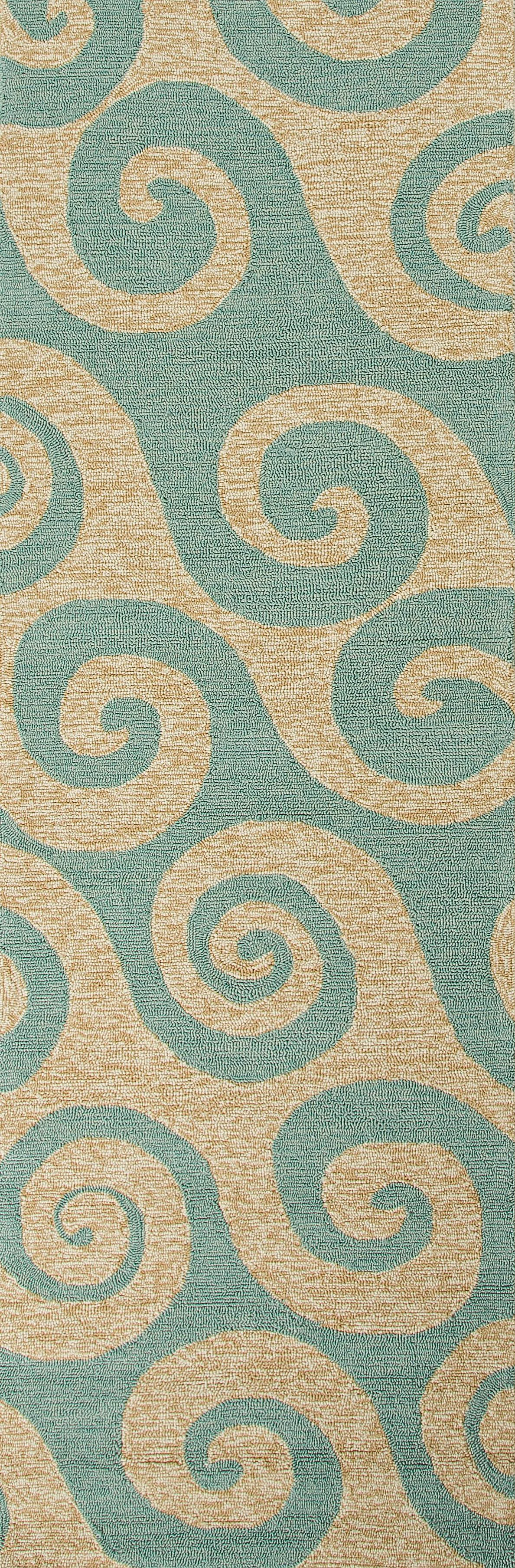 JAIPUR Living Coastal Lagoon RUG122926 2.6 x 8 Rug Malouf Furniture